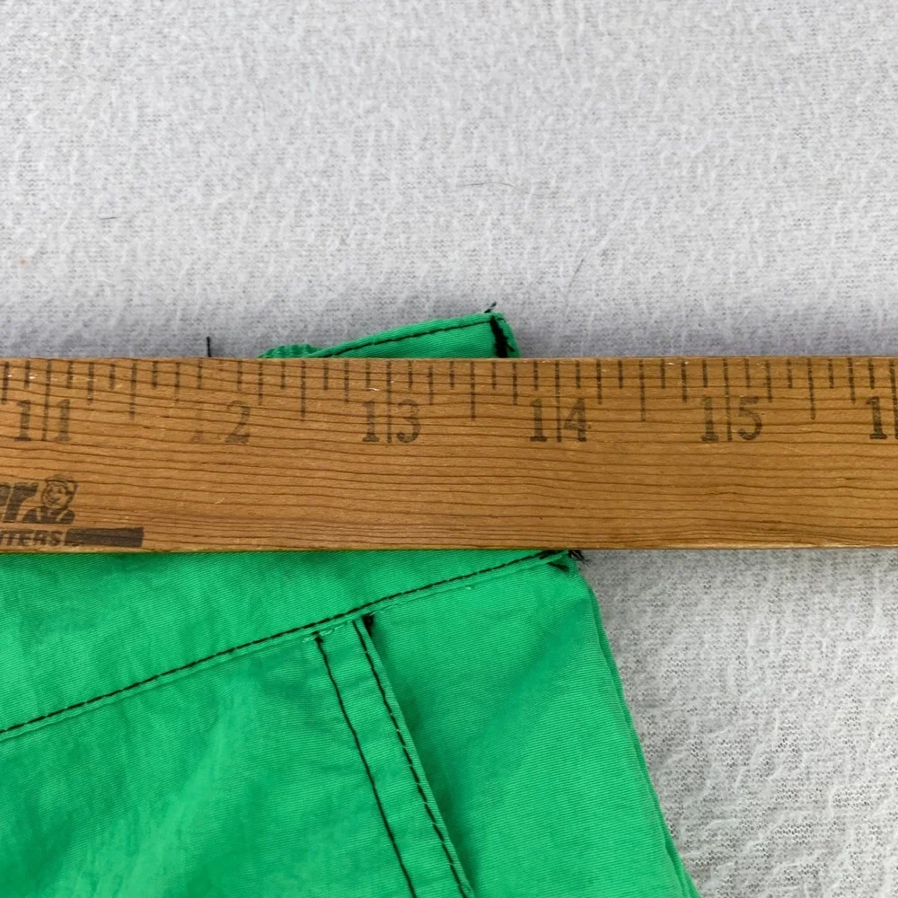 Love Tree Parachute Cargo Pants Womens Medium Green Streetwear Nylon Y2K Baggy - Picture 7 of 11